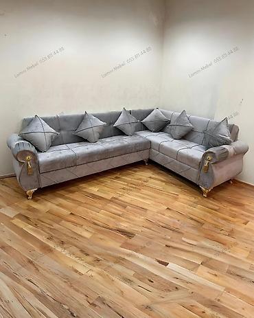 parda tul: Künc Divan Eviniz üçün geniş mebel seçimi: divanlar, dolablar — 1