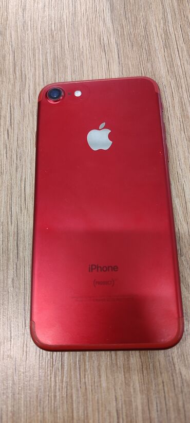 чехлы на iphone xs: IPhone 7, Б/у, 128 ГБ, Красный, Чехол, 100 %