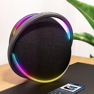 ve box: Acefast Portable Wireless Speaker 100W - 100W pik güc: 1×60W + 2×20W — 3