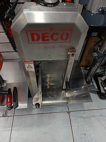 Пила-станок для распила костей DECO DCR-888 (пищевой