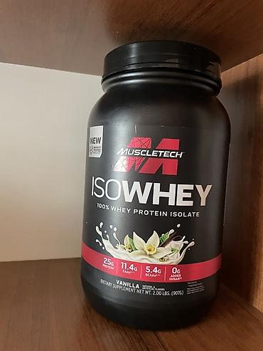 MuscleTech ISO WHEY — изолят сывороточного протеина 100%. Вкус