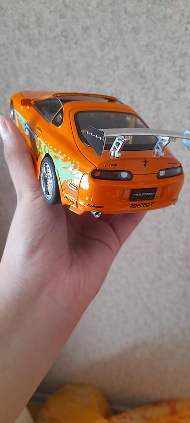 İdman və hobbi: Toyota Supra 1:24 Miqyas Təzədir Səsli və İşıqlı Hər yeri açılır — 2