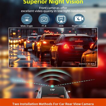 Auto oprema: E-ACE Auto Kamera UHD 4K WIFI GPS Karakteristike i specifikacije ➤ — 14