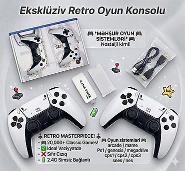 pultu: Eksklüziv Retro Oyun Konsolu – GAME STICK - 20,000+ klassik oyun - 2 — 1