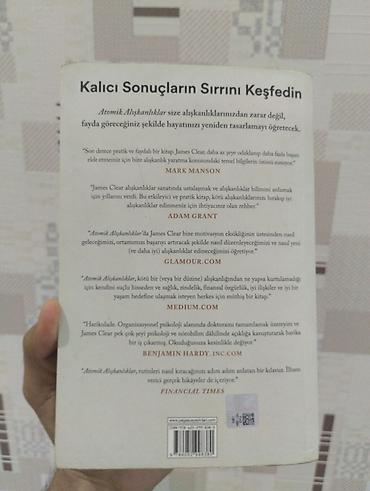 fine century: Məhsul: Kitab – “Atomik Alışqanlıqlar” (Türkcə nəşr) Müəllif: James — 2