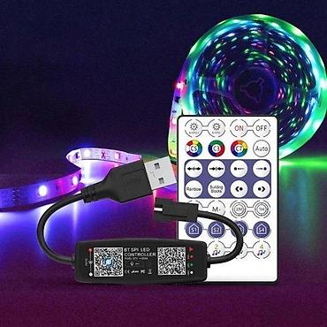 Osvetljenje: MUZIČKI BT PIXEL CONTROLLER SA MIKROFONOM ZA MAGIC LED TRAKE | — 2