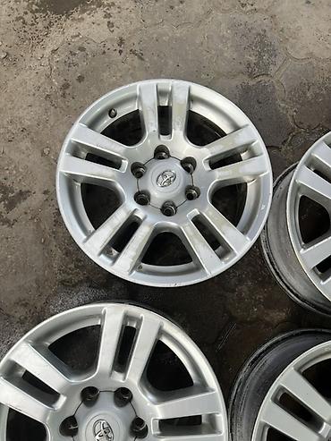 e34 4 4: Литые Диски R 18 Toyota, Комплект, отверстий - 6, Б/у — 5