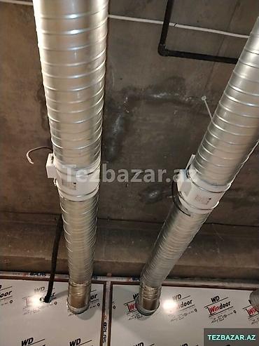 cir ciraq: Sənaye tipli havalandırma sistemi – spiral hava kanalları və inline — 1