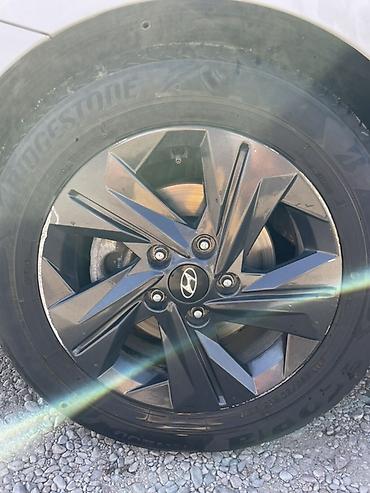 smart key: Литые диски Hyundai + летние шины Bridgestone Ecopia - Диаметр — 4