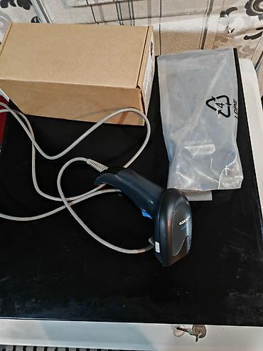 Ticarət printerləri və skanerləri: Datalogic QuickScan əl tipli barkod skaneri. Mağaza, market, anbar — 3