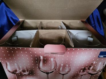 Čaše: Case kristalno staklo vintaz,nove Leonardo za vino. Case tanak — 3