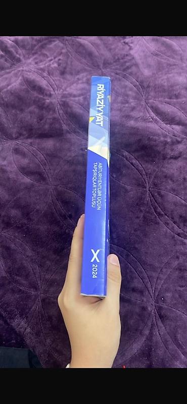 Книги и журналы: Riyaziyyat – Abituriyentlər üçün tapşırıqlar toplusu (2024) — 2