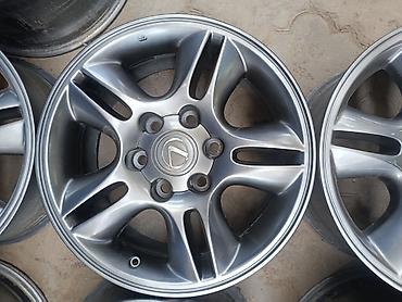 lexus диски: Литые Диски R 17 Lexus, Комплект, отверстий - 5, Б/у — 4