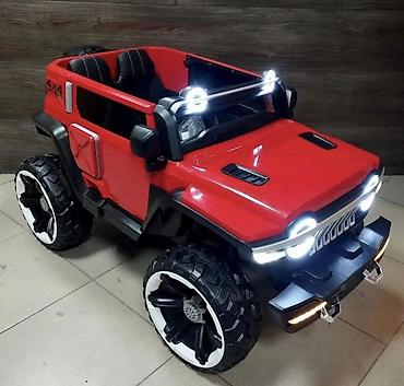 Детский электромобиль-внедорожник 4x4 - Полноценный двухместный салон