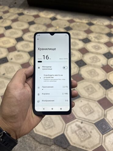 huawei mateview: Redmi, Redmi A3, Колдонулган, 128 ГБ, түсү - Жашыл, 2 SIM
