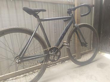 сапок рама: Фикс-байк (single speed) AXE - Рама и вилка: жесткая, материал — 2
