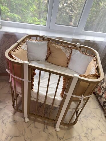 детская кровать шкаф трансформер: Балдар үчүн трансформер керебет, Жаңы, Үй төсөгү, түсү - Саргыч боз