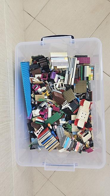 telepuzik oyuncaq: Məhsul: Kütləvi LEGO hissələri qarışığı ( Təsvir: - Şəffaf, qapaqlı — 2