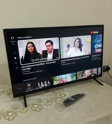 Televizorlar: Smart tv 82 ekran daxili krosno kart yeri var Model Nikai