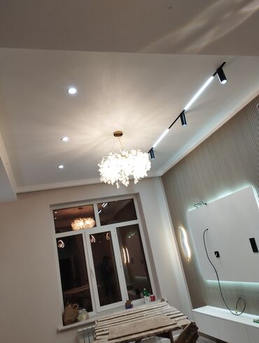 Натяжной потолок: Натяжной потолок Глянцевое, Матовое, 3D потолки Гарантия, Монтаж, Бесплатный замер — 4