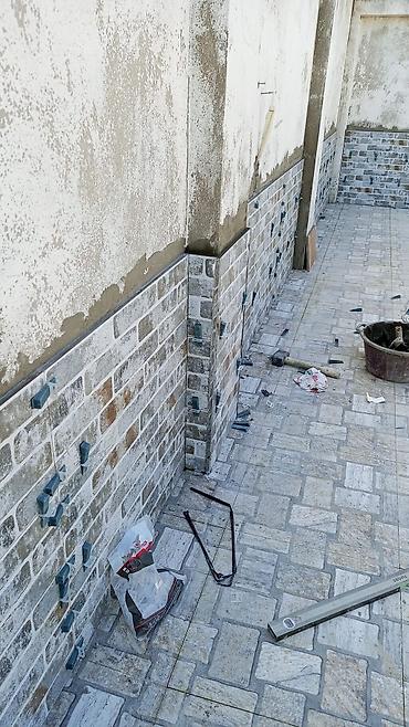 Plitə işləri: Keramik plitə döşənməsi xidməti - Daxili və xarici məkanlar: dəhliz — 7