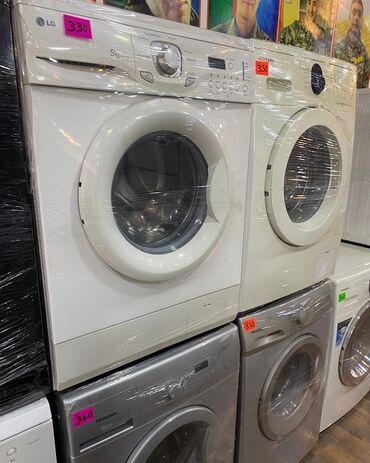 Soyuducu vitrinləri: Paltaryuyan maşın LG, 5 kq, İşlənmiş, Avtomat