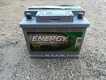 energy akumulator: Energy markalı avtomobil akkumulyatoru. Əsas göstəricilər: - Tutum — 2