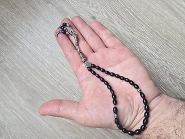 random şeylər: Təsbeh muncuqlar ebanetdi, sepler demir, digər metal hissələr gümüşü — 2