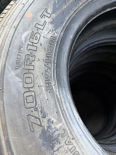 d 110: 7.00.16 4 шт комплект грузовой 12 слой фирма Kumho год 2020 Корея — 2