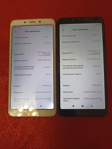 Redmi: Redmi, Redmi 6A, Б/у, 16 ГБ, цвет - Черный, В рассрочку, 2 SIM — 4