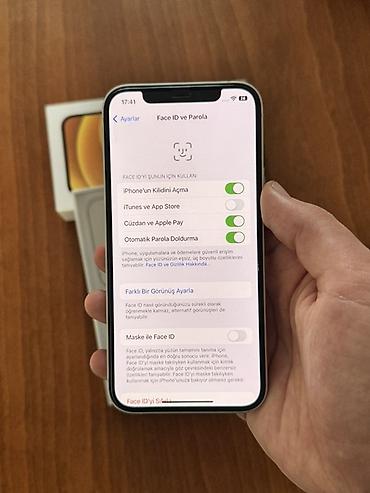 iped mini 5: IPhone 12, 64 GB, Ağ, Face ID — 5