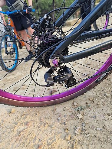 volta: Yığılmış start hacker velosiped Əyləclər:mt200 shimano vilka : 120mm — 6