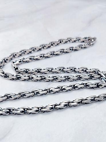 Серебряные цепочки: Цепочка, Проба 925, Мужские, Новый — 16