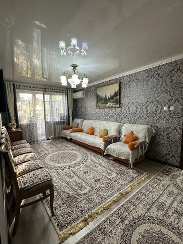 часовые квартиры бишкек: 2 комнаты, 58 м², 104 серия, 3 этаж, Косметический ремонт
