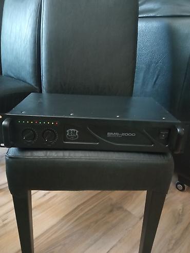Pojačala i prijemnici: BM Sonic BMS-2000 – profesionalno pojačalo - Model: BMS-2000 Pro — 2