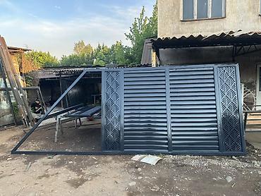 Жылма дарбазалар: Современные металлические ворота и калитки под заказ. - Типы — 3