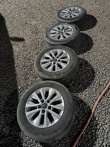 диски r15 тойота: Колеса в сборе 195 / 65 / R 15, Лето, Б/у, Комплект, Легковые, Литые, отверстий - 5 — 5