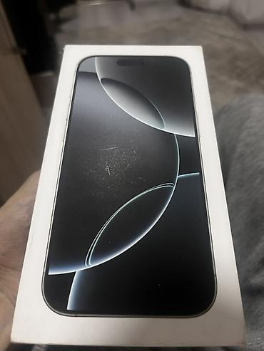 mate 20: IPhone 16 Pro, Новый, 256 ГБ, White Titanium, Коробка, 90 % — 1
