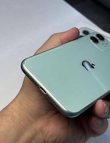 фейс: IPhone 11, Б/у, 64 ГБ, Зеленый, Коробка, 100 % — 3