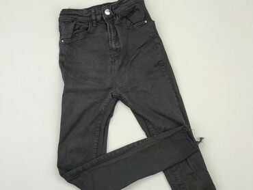 spódnice jeansowe czarne stradivarius: Jeans, Stradivarius, 2XS (EU 32), condition - Good