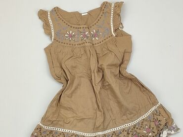 sukienki mini z długim rękawem: Dress, 5-6 years, 110-116 cm, condition - Good