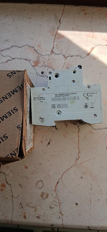 dini saat: Siemens 5SP4391-7 avtomatik qoruyucu açar (MCB) - Brend/model — 2