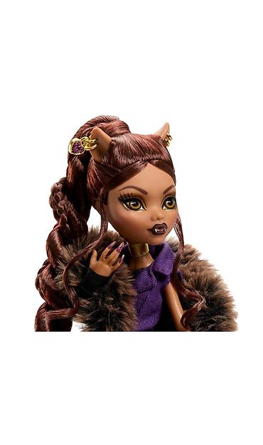 oyuncaqlar qiz ucun: Monster High Doll, Clawdeen Wolf House of Wolf Collectible with Faux — 4