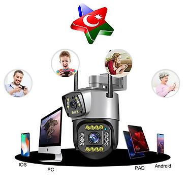 kamera dəsti: V380 Dual Lens Smart Təhlükəsizlik Kamerası Evinizi, həyətinizi və ya — 2