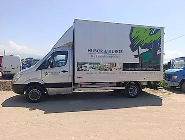 stage 3: Грузовой фургон Mercedes-Benz Sprinter с будкой - Марка/модель — 1