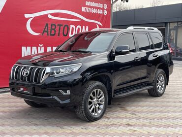 Toyota: Toyota Land Cruiser Prado: 2018 г., 2.8 л, Автомат, Дизель, Внедорожник