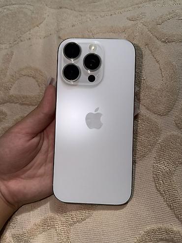 IPhone 16 Pro, 256 GB, Ağ, Face ID lalafo.az -da IPhone 16 Pro, 256 GB, Ağ, Face ID