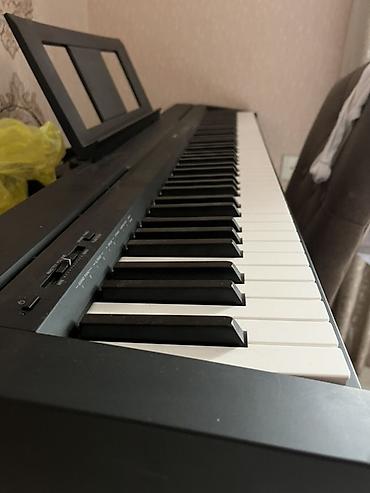 Пианино: Yamaha P-45B rəqəmsal pianino - 88 ədəd tamölçülü, çəkili (Graded — 1