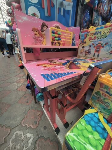 детскую парту со стульчиком: Парта детская для образования для детей развиваюший парты по 3500сом
