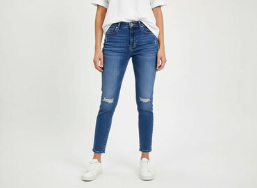 calvin klein jeans espadryle: Jeansy damskie, rozmiar XS